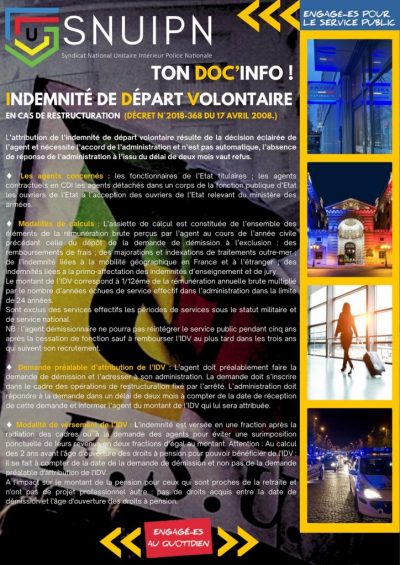 SNUIPN fiche reflexe ind départ